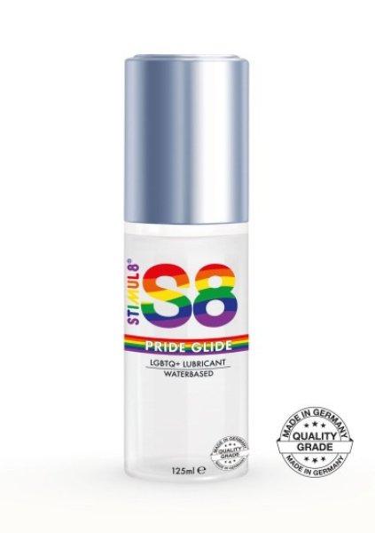 S8 Waterbased Pride Glide Lube 125 ml