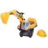 Moni Toys Excavator rls kanalas munkagp sisakkal - Srga