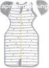 BBlv Sleep swaddle me 3in1 babaplya - S mret