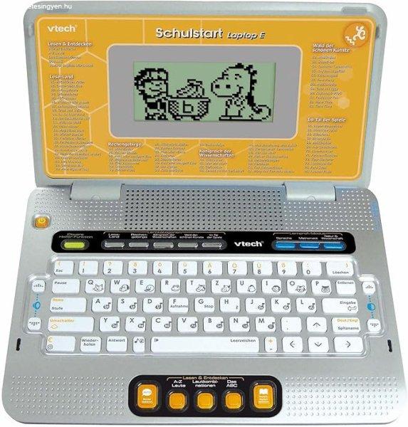 VTech Schulstart Laptop E – Tanulószámítógép 160 játékkal német és
angol nyelven, 6-8 éves gyerekeknek