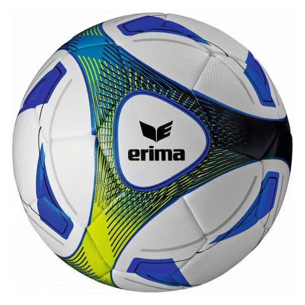 Erima Hybrid Training futballlabda, méret 5, királykék-lime színű