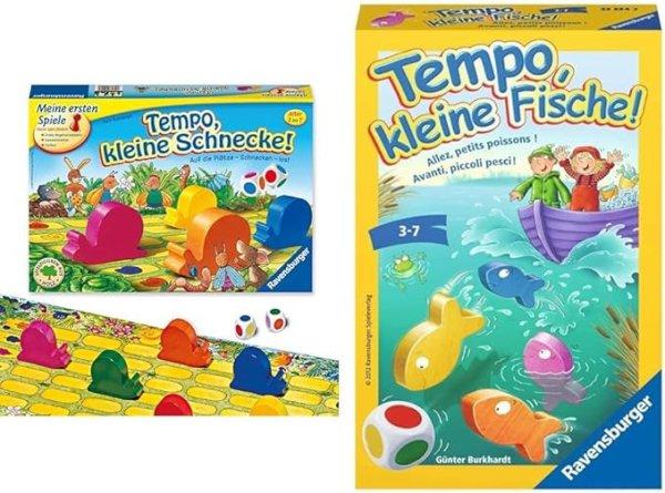 Ravensburger Csigafutam társasjáték (Tempo, kleine Schnecke!), 2–6
játékos, 3 éves kortól