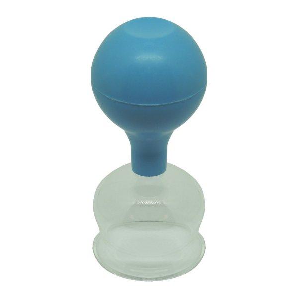 ÜVEGKÖPÖLY Gumilabda-pumpával 5,2 cm