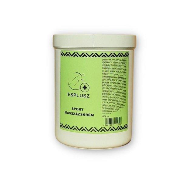 ESPLUSZ Sport Masszázskrém 1000 ml (régi nevén Herbal Regeneráló)