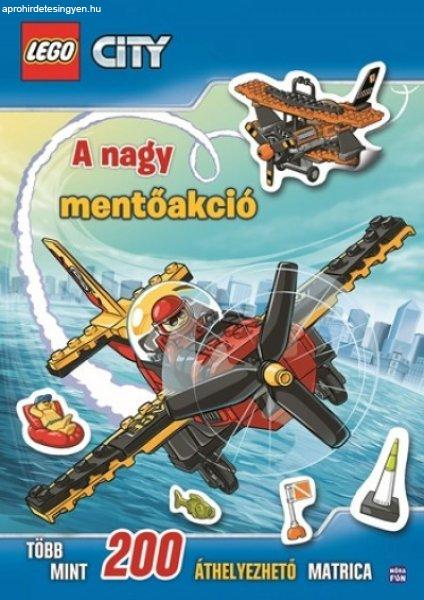 LEGO CITY- A Nagy Mentőakció-Matricás foglalkoztató
