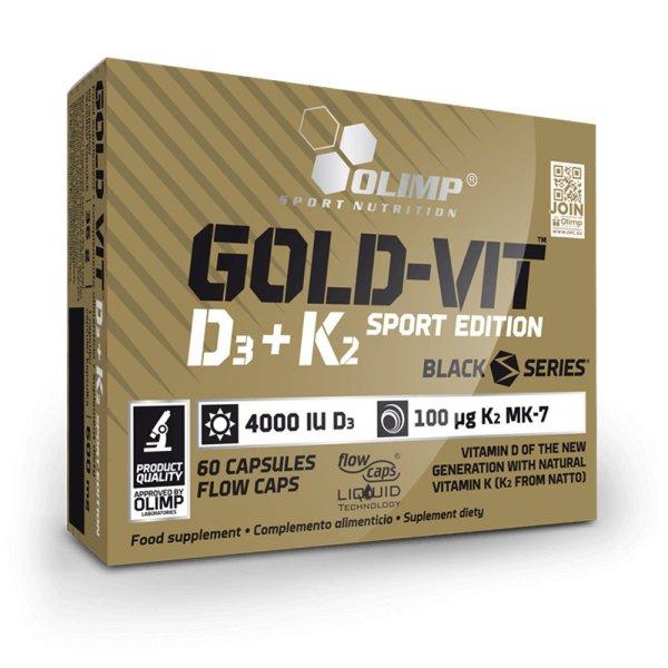 OLIMP GOLD-VIT Sport Edition D3+K2 60 kapszula (D-vitamin)