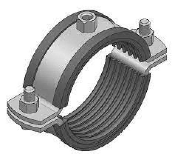 MEFA Omnia gumibetétes bilincs G 30-35 (1") M8/M10 20x1