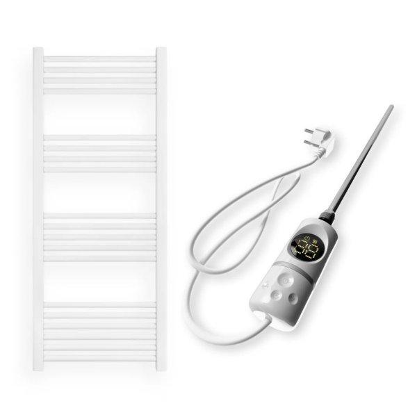 Törölközőszárító radiátor elektromos fűtőpatronnal 50 x 120 cm - Nero
Italia C-400W (fehér)