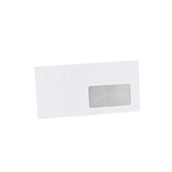 Boríték LA4 enyvezett bélésnyomott jobb ablakos 45x90mm 110 × 220mm J20A15
Bluering® fehér