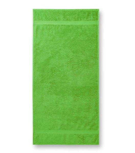 MALFINI Terry Bath Towel fürdőlepedő - Apple green | 70 x 140 cm