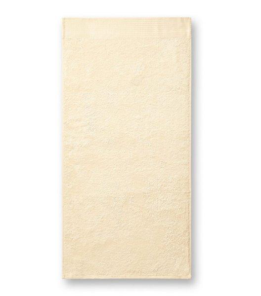 MALFINI Bamboo Towel törölköző - Mandulaszín | 50 x 100 cm