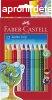 Sznes ceruza kszlet, hromszglet, FABER-CASTELL "Ju