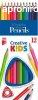 Sznes ceruza kszlet, hromszglet, ICO "Creative kid