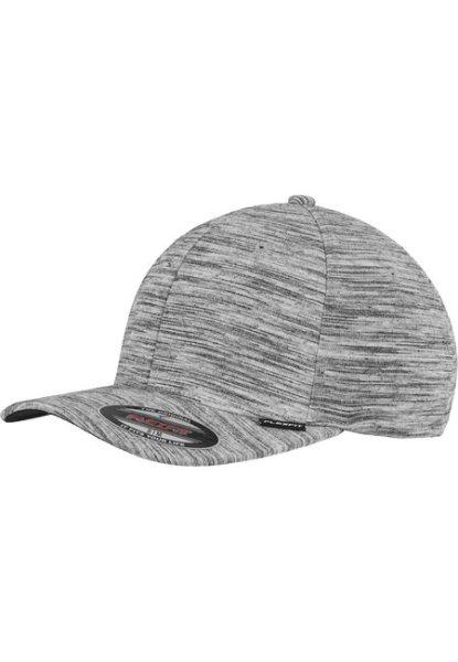 Urban Classics Stripes Melange Flexfit black/h.grey
