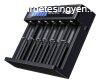 XTAR MC6C 6 csatorns18650/32650 Li-ion tlt