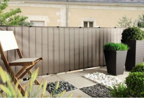 "Lenyűgöző elegancia" árnyékoló háló - 1 x 5 m, ezüst - 85%