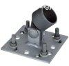 Ledbelezhet talp krtm oszlophoz METALTEC 48mm, horganyzo