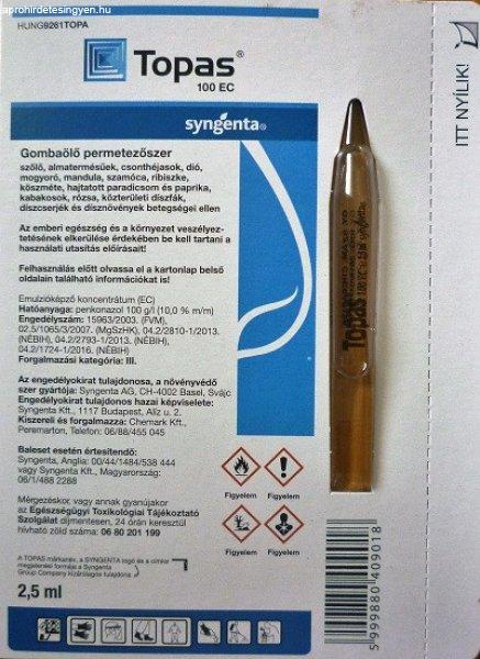 Topas 100 EC 2,5 ml amp.