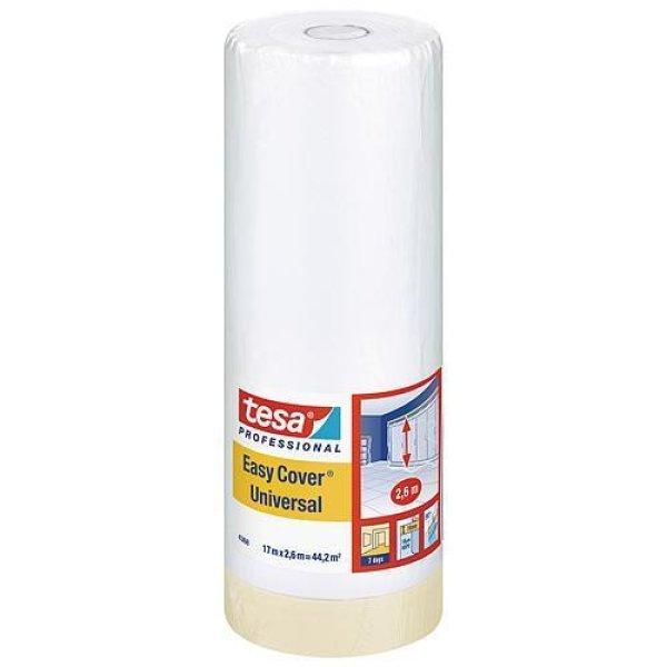 Tesa® Pro Easy Cover® univerzális fólia, csík, 2,6 m, L-17 m, átlátszó