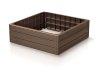Prosperplast BASE WOODY magasgyas 75,6 cm barna