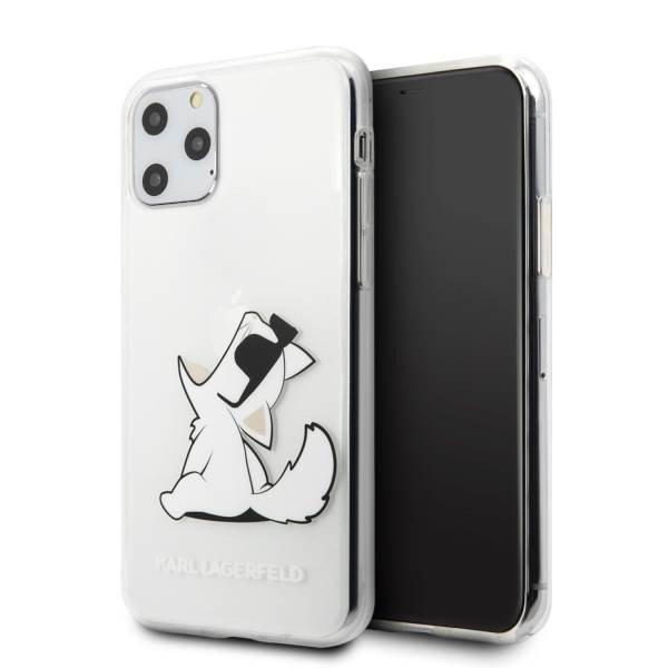 Karl Lagerfeld KLHCN65CFNRC iPhone 11 Pro Max átlátszó Choupette Fun
keménytok