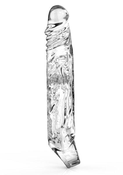 Get Real XL – átlátszó pénisz hüvely 20 x 4 cm