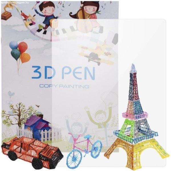 Sablon könyv 3D tollhoz