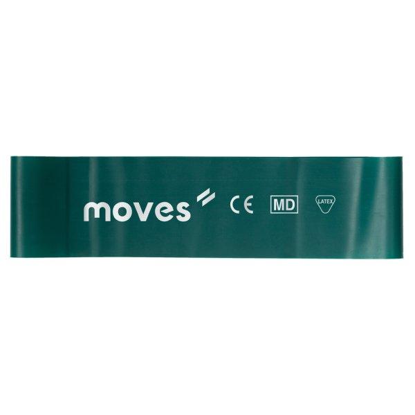 Moves Wide Loop széles erősítő gumiszalag hurok | zöld | 3.8-10.7kg |30 x
7,5 cm 