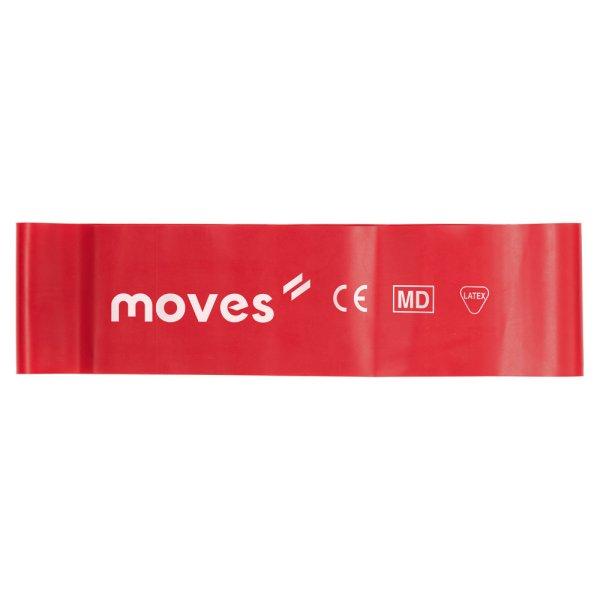 Moves Wide Loop széles erősítő gumiszalag hurok | piros | 3.1-8.7kg | 30 x
7,5 cm 