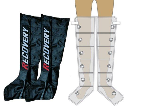 Láb mandzsettapár L méret Power Recovery-hez