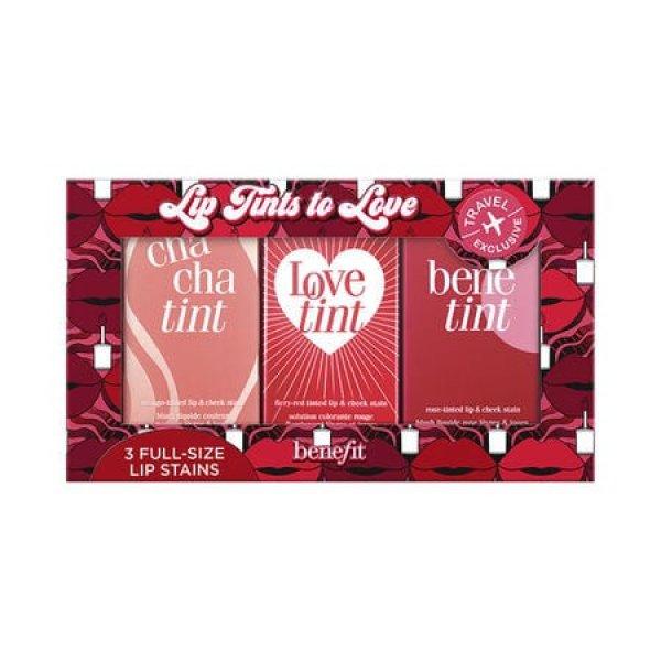 Benefit Folyékony arc és szemfesték ajándékcsomag Lip Tints to Love
