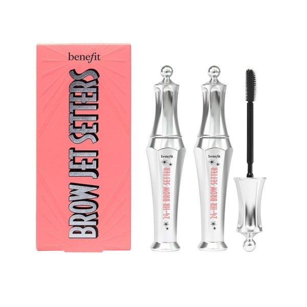 Benefit Zselés szemöldökspirál ajándékszett Brow Jet Setters Duo Set