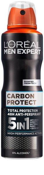 L'Oréal Paris Izzadásgátló spray Men Expert Carbon Protect (48h
Anti-perspirant) 250 ml