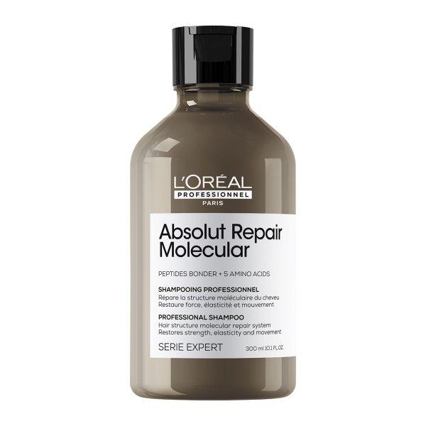 L'Oréal Professionnel Sampon sérült hajra Absolut Repair Molecular
(Professional Shampoo) 300 ml