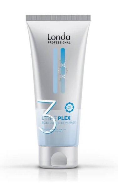 Londa Professional Intenzív otthoni hajápoló világosított hajra Lightplex 3
(Bond Retention Mask) 200 ml