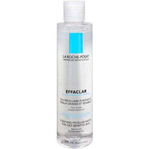 La Roche Posay Effaclar (Purifying Micellar Water) sminkeltávolító-tisztító
micellás víz 200 ml
