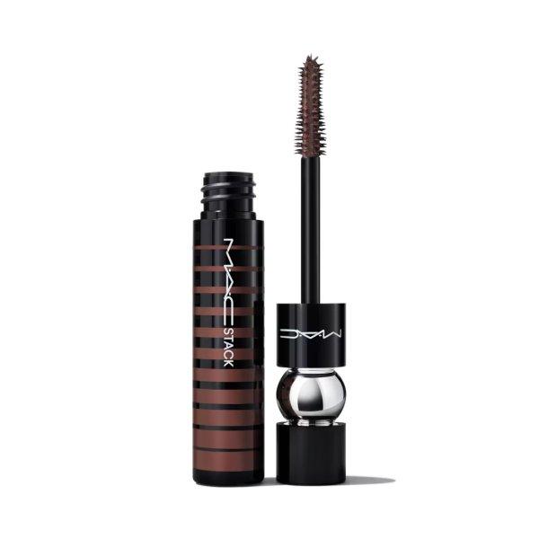 MAC Cosmetics Volumennövelő és hosszabbító szempillaspirál a hosszú
szempillák érdekében Mega (Macstack Mascara) 12 ml Brown