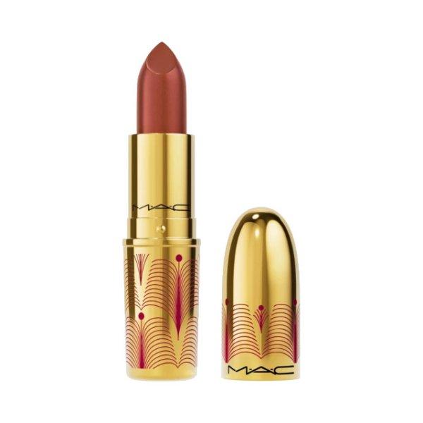 MAC Cosmetics Ajakrúzs Gift of Gold (Frost Lipstick) 3 g Brushed In Bronze