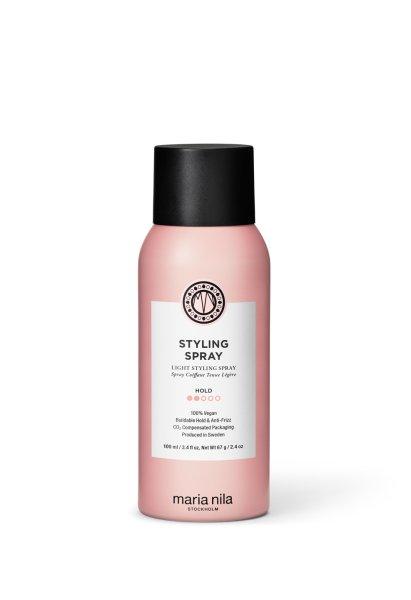 Maria Nila Hajlakk könnyű fixálással szulfátok nélkül Style & Finish
(Styling Spray) 100 ml