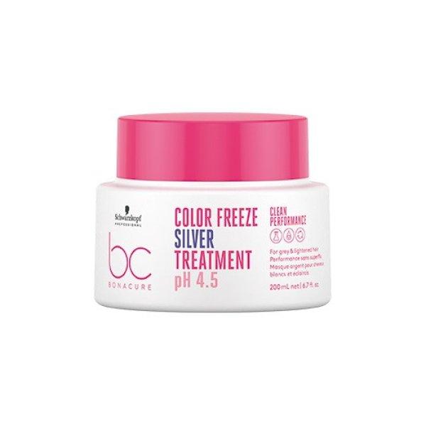 Schwarzkopf Professional Sárga hajtónust semlegesítő hajpakolás Color
Freeze (Silver Treatment) 200 ml