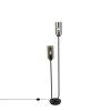 Art Deco lllmpa fekete fstveggel 2-lmps - Laura