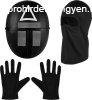 Balinco The Game jelmezcsomag ? maszk, balaclava, fekete k