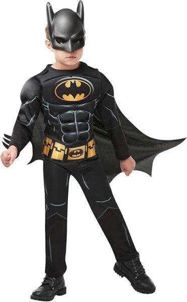 Rubie’s Black Core Batman Deluxe gyerekjelmez – fekete, L‑es méret
(122-128 cm) (Batman alap dizájn)