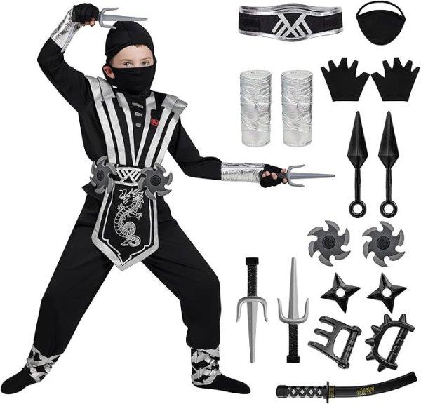 Spooktacular Creations deluxe ninja jelmez gyerekeknek