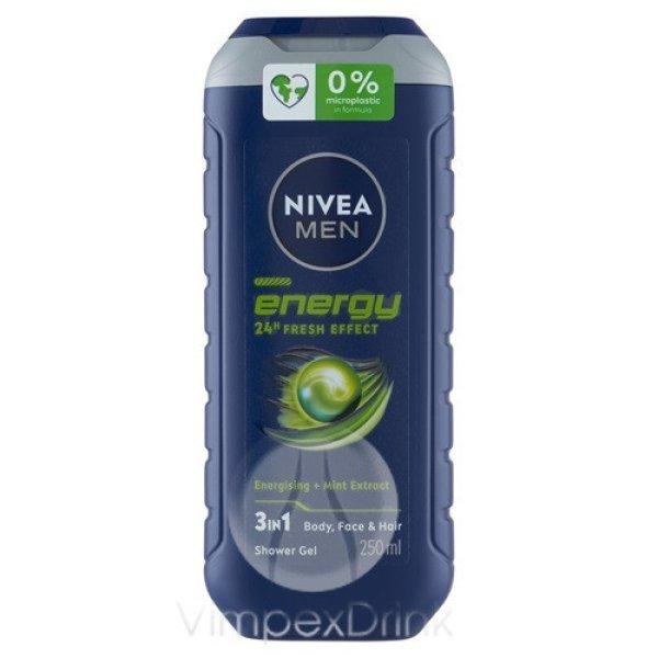 Nivea Men tusfürdő 250ml Energy