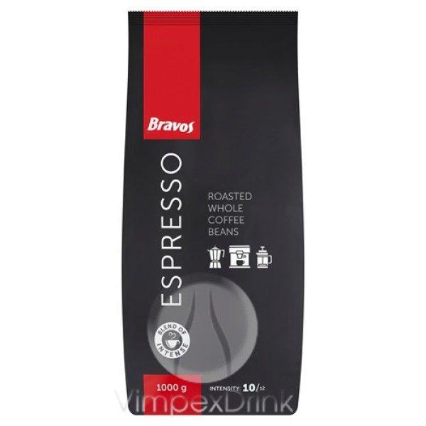 Bravos Espresso szemes kávé 1kg /12/
