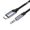 Vention USB-C Male to 3.5mm Male Audio Adapter cable 1m Blac
