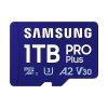 Samsung 1TB microSDXC Pro Plus Class10 U3 A2 V30 + adapterre