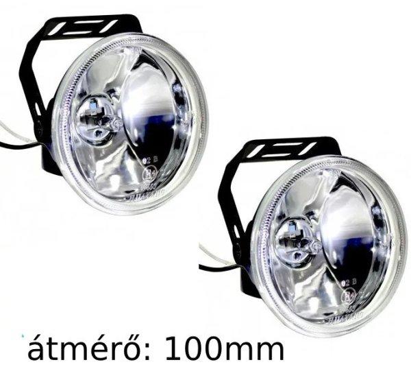 Ködlámpa – fehér – HY-048A – E4 – 100 mm, 8 mm – 12V, 55W