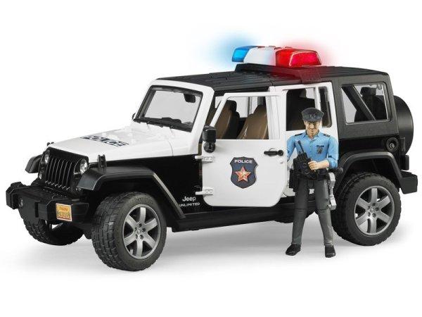 Jeep Wrangler Unlimited Rubicon rendőrautó rendőrrel és L+S modullal